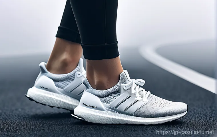 아디다스 울트라부스트와 나이키 에어맥스 비교 - Image Prompt 1: The Cloud-Like Comfort of Ultraboost** 아디다스 울트라부스트와 나이키 에어맥스 비교 - Image Prompt 1: The Cloud-Like Comfort of Ultraboost**